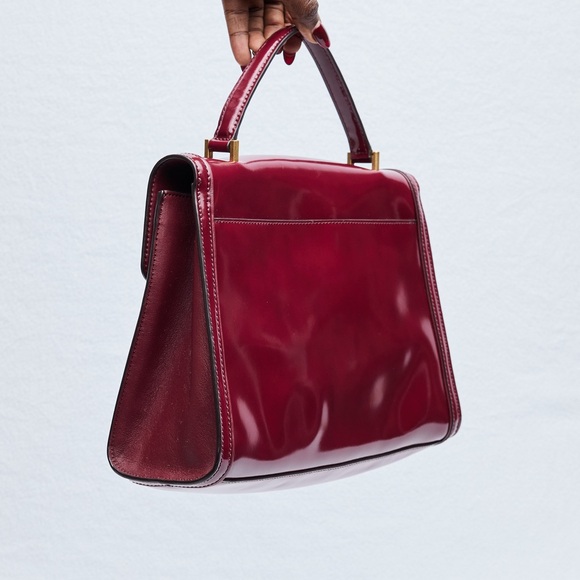 Tory Burch Patent Juliette Top Handle Bag Condition - Picture 3 of 6